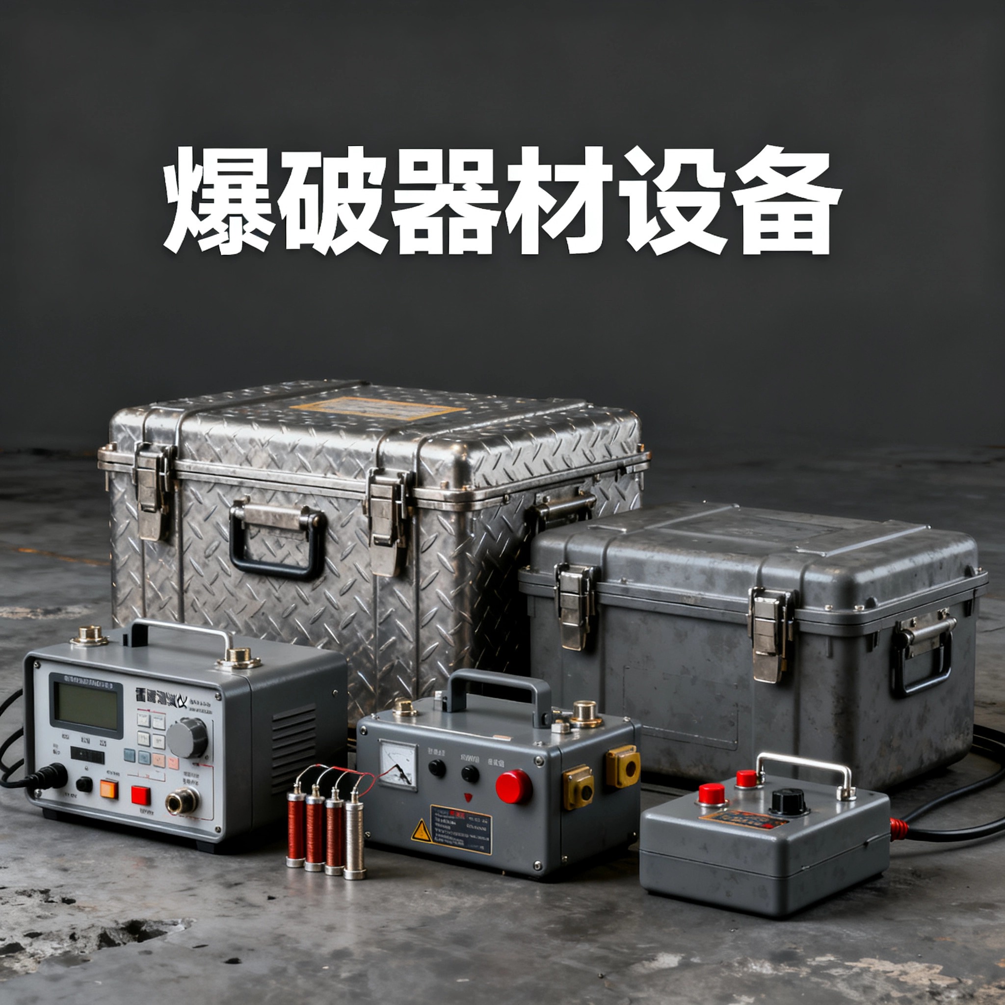 新盈镇爆破工程师的“兵器库”：常用器材一册通